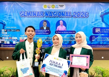 Mahasiswa UIN Gus Dur Kembali Berprestasi Raih Juara 1 Paper Competition Nasional 2026