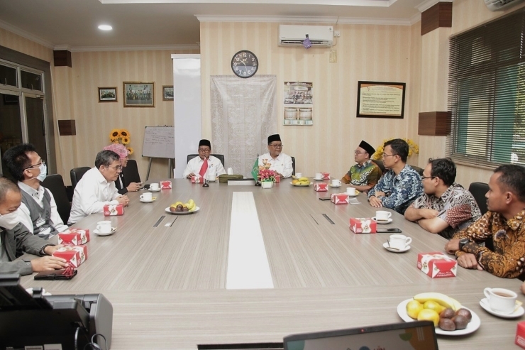 Kunjungi UIN Banten, Tim Riset BLU UIN Gus Dur Lakukan Benchmarking Badan Layanan Umum