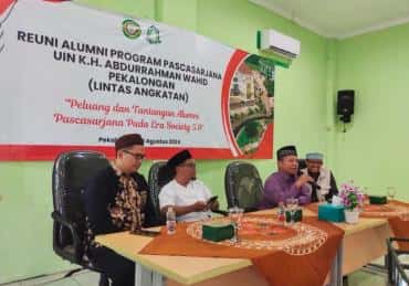 PP IKA UIN Gus Dur Pekalongan Adakan Reuni Alumni Program Pascasarjana UIN Gus Dur Lintas Angkatan