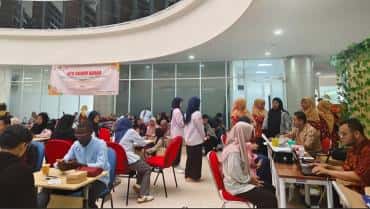 DWP UIN K.H. Abdurrahman Wahid Pekalongan Gelar Donor Darah : Wujud Nyata Kepedulian terhadap Sesama