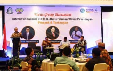 Menuju World Class University, UIN Gusdur Gelar FGD Internasionalisasi
