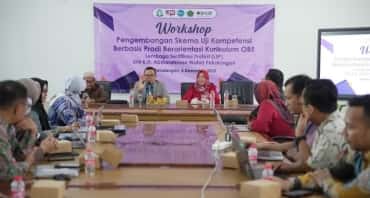 Perkuat Mutu Kompetensi Mahasiswa, UIN Gus Dur Gelar Workshop Pengembangan Skema Sertifikasi Berbasis Prodi