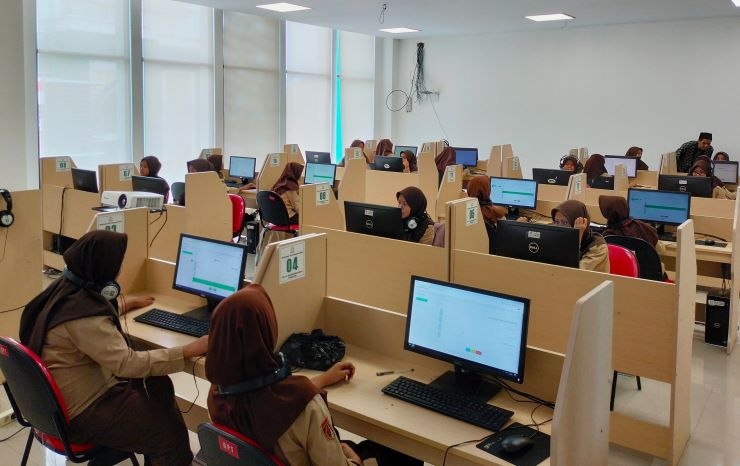 Unit Bahasa UIN Gus Dur Sukses Selanggarakan Tes Kemampuan Bahasa Arab (TKBA) untuk Tingkat Madrasah Tsanawiyah