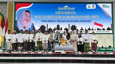 Refleksi Demokrasi di Waktu Mustajab: Sahur Bersama UIN Gus Dur Pekalongan Hadirkan Sinta Nuriyah Wahid
