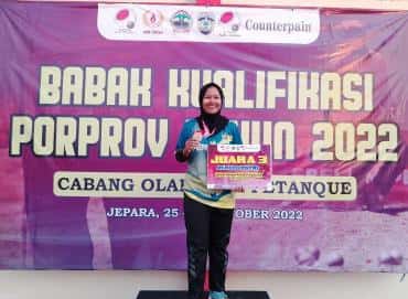 Heny,Mahasiswa UIN Gus Dur Ukir Prestasi pada Pra Porprov Jawa Tengah