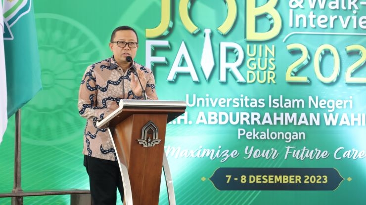 UIN Gus Dur Pekalongan Bekerjasama dengan Pusat Pasar Kerja Kemnaker RI Suskses Gelar Job Fair & Walk-In Interview 2023