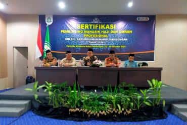 Rektor UIN Gus Dur Buka Sertifikasi Pembimbing Manasik Haji Profesional 2024   