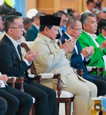 Dukung Agenda Nasional, Rektor UIN Gus Dur Hadiri Taklimat Presiden Prabowo