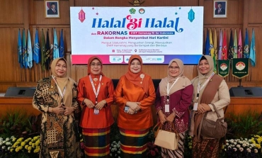 Ketua DWP UIN Gusdur Pekalongan Hadiri Halal Bihalal dan Rakor DWP se-Indonesia di Jakarta