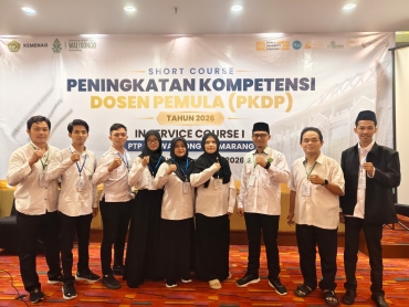 Perkuat Profesionalisme Akademik, Sembilan Dosen UIN Gus Dur Pekalongan Ikuti PKDP 2026 di UIN Walisongo