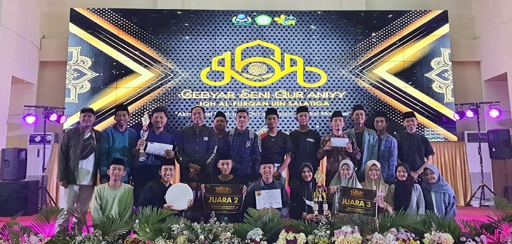 UKM LPTQ Juara di Gebyar Seni Qur'aniyy Se-Jateng dan DIY
