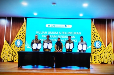 UIN Gus Dur Pekalongan Dipercaya Jadi Tuan Rumah Kuliah Umum dan Peluncuran Program Pendidikan Kebanksentralan (PPK) BI Tegal