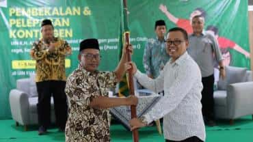 Rektor Beri Pesan Penting pada Pembekalan Kontingen PORSI UIN Gus Dur